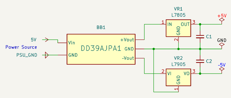Wiring Diagram: Dual Output Buck-Boost and VRs