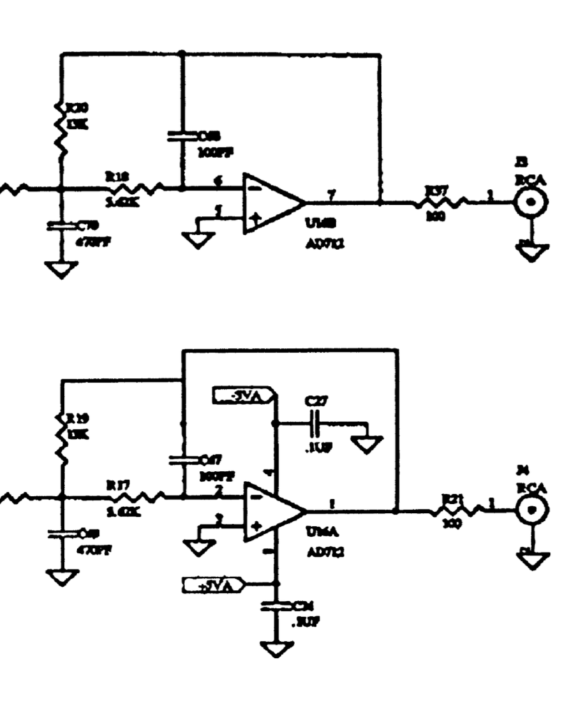 Old Wiring Diagram: Amplifier