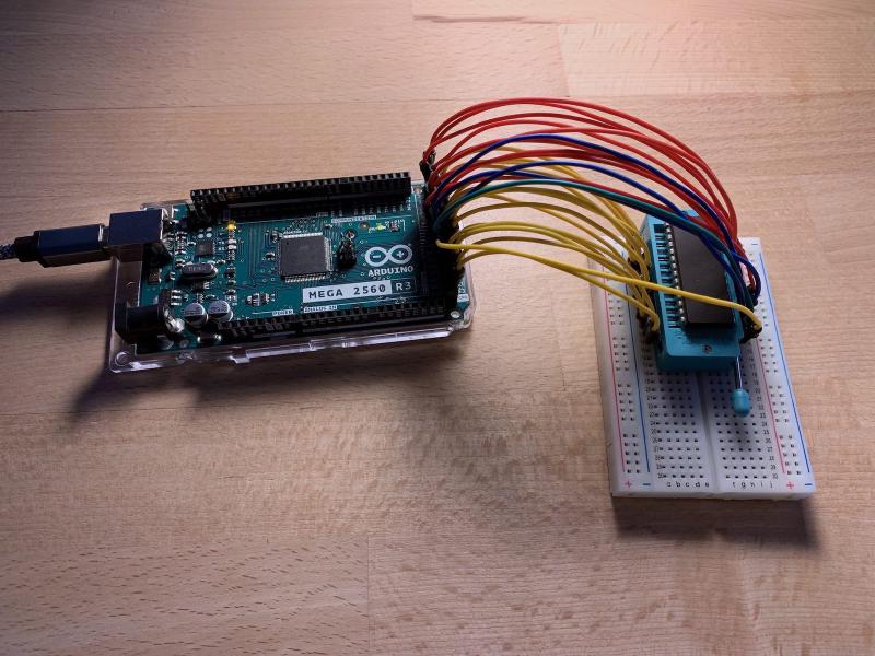 Connect EEPROM with Jumper Wires