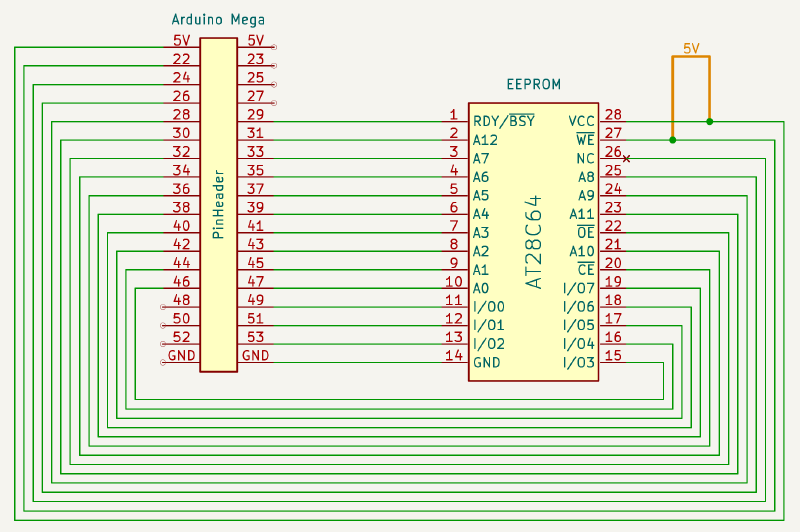Wiring Diagram / Jumper 5 V