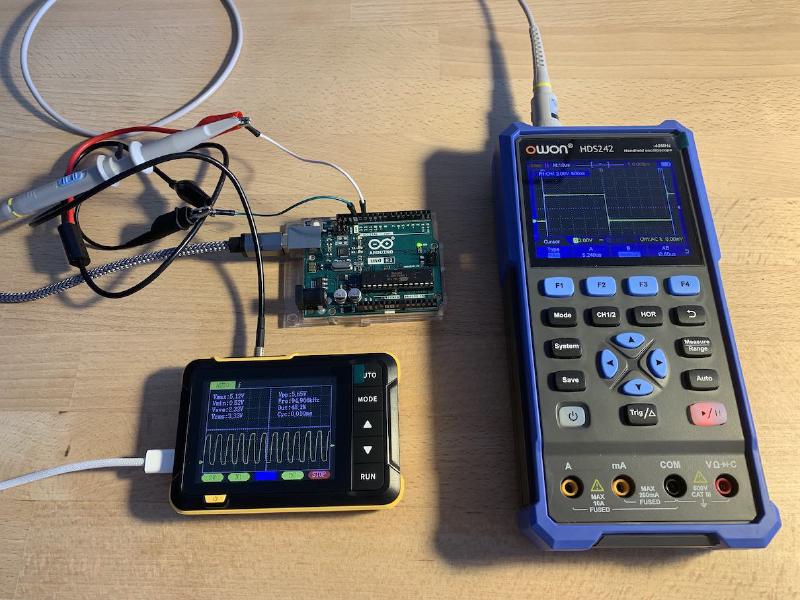 UNO R3 Fast Pin Oscilloscopes