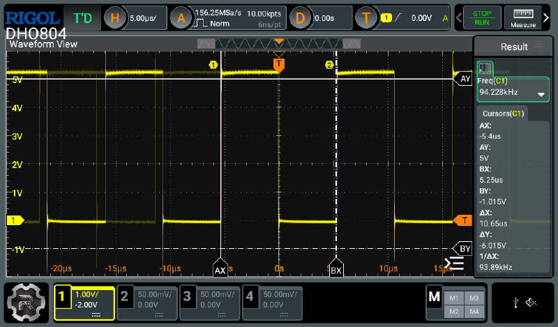 UNO R3 Slow Pin RIGOL DHO804