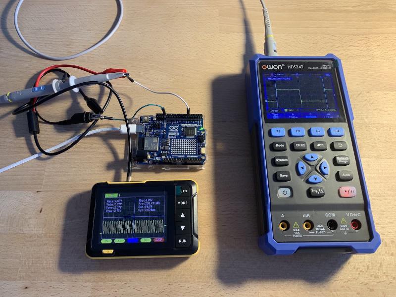 UNO R4 Oscilloscopes
