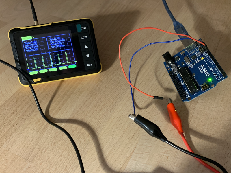 Fnirsi DSO-152 / Arduino PWM