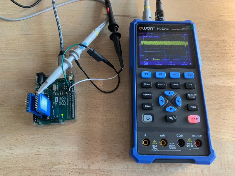 OWON HDS-242 / Arduino